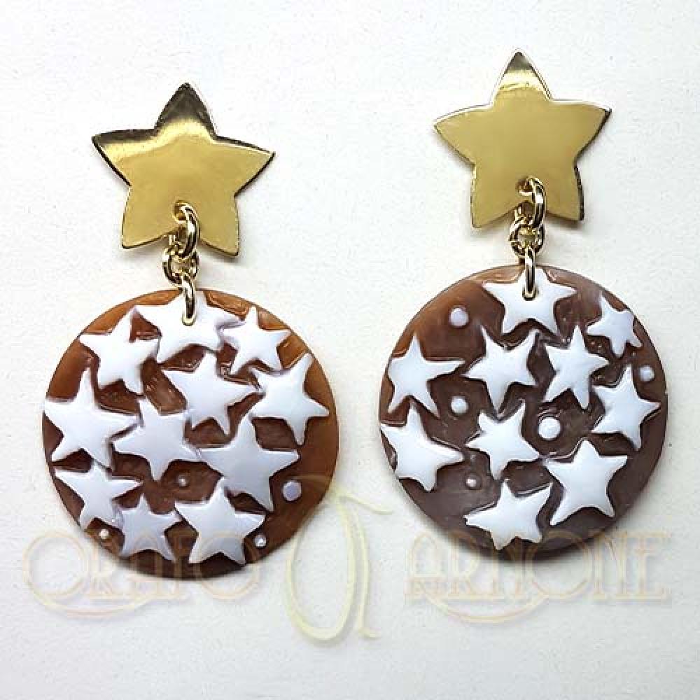 Orecchini Cammeo Stelle